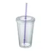 Custom Sedici Tumbler with Straw (16oz)