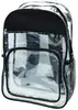 Customized Clear PVC Stadium Backpack with Logo - Ideal for Events and Travel