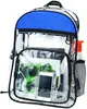 Customized Clear PVC Stadium Backpack with Logo - Ideal for Events and Travel