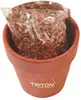 Seed Sensations Terracotta Pot with Holiday Wrapper