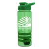 Promotional Tritan™ Shaker Bottle with Stripe Bands - 24 oz.