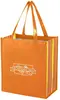 Shiny Laminated Non-Woven Tropic Shopper Tote Bag