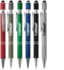 Custom Spin Top Stylus Pen - Siena Executive Aluminum