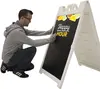 Signicade Deluxe A-frame Imprinted Chalkboard Kit (Single-Sided)