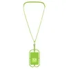 Silicone Lanyard With Phone Holder & Wallet