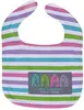 Silk Touch Baby Bib - Personalized, Full Color (10" x 13")