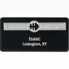 Silver City Metal Name Badge: 1.5" x 3"