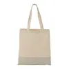 Custom Silver Line Cotton Convention Tote