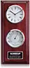 Custom Rosewood Clock/Thermometer with Engraving