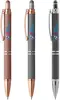 Rose Gold Metallic Pen with Stylus - Customizable