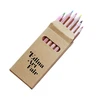 Six-Color Wooden Pencil Set in Box