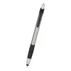 Sleek Plunger Action Pen with Stylus