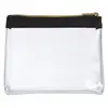 Sleek See-Through Cosmetic Pouch