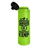 Slim Line - Custom 25 oz. Water Bottle with Logo & Tethered Push Pull Lid