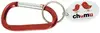 Imprinted Small Carabiner Keytag