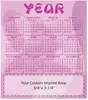 Personalized Magnetic Calendar (Small)