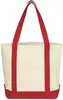 Small Heavy Cotton Canvas Boat Tote Bag