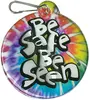 Custom Zip-Around Reflective Safety Keychains (RF343)