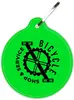 Custom Zip-Around Reflective Safety Keychains (RF343)