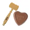 Smash Chocolate Heart with Candy Hearts
