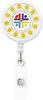 Personalized Smiley Spinner Badge Reel