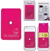 Snap Cell Phone Card Holder w/Packaging