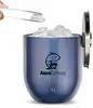 Snowfox® Insulated Ice Bucket with Unique Hanging Lid and Tongs - 3 Liter Capacity