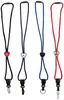 Soft Braided Heart Slider Lanyard with Breakaway Safety