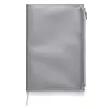 Softbound Metallic Foundry Journal with Zipper Pocket