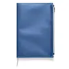 Softbound Metallic Foundry Journal with Zipper Pocket