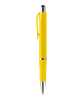 Solid Color Ballpoint Click Pen with Rubber Grip