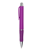 Solid Color Ballpoint Click Pen with Rubber Grip