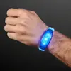 Sound Activated Light Up Blue LED Flashing Bracelets