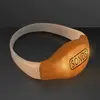 Sound Activated Light Up Orange LED Flashing Bracelets