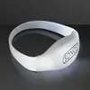 Sound Activated Light Up White LED Flashing Bracelets