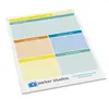 Custom Souvenir® Sticky Note™ 6" x 9" Large Pad, 25 sheet