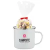 Speckled Camping Mug with Snack Stuffer