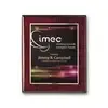 SpectraPrint™ Plaque (Rosewood Gold)