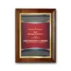 SpectraPrint™ Plaque (Walnut Rolled Edge Gold)