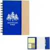 Spiral Notebook With Sticky Notes And Flags