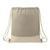 Branded Recycled Cotton Drawstring Bag