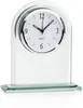 Chrome Arch Logo Springfield Desk Clock