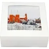 Square Ceramic Coaster: 2 Pc. Set with Stand
