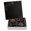 Square Custom Candy Box with Turtles and Chocolate Almonds