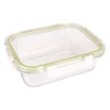 Square-Shaped Kitchen Companion Glass Container