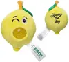 Squeeze the Day Stress Buster™ - Custom Logo Plush Stress Ball