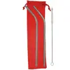 Stainless Steel Curved Straw Kit