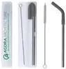 Stainless Steel Metal Straw Set