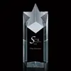 Custom Star Tower Crystal Award for Outstanding Performances - Personalized Gift