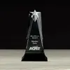 Custom Star Tower Award with Stonecast Satin Base